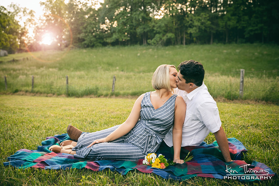 Engagement Session in Gold Hill NC